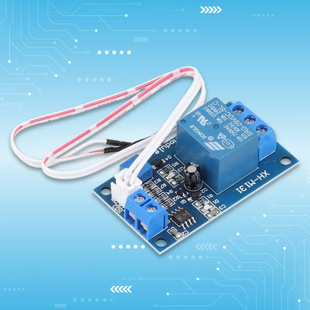 XH-M131 Light Control Switch Adjustable Photoresistor Relay Module 5V 9V 12V 24V Detection Sensor Automatic Light Control Switch