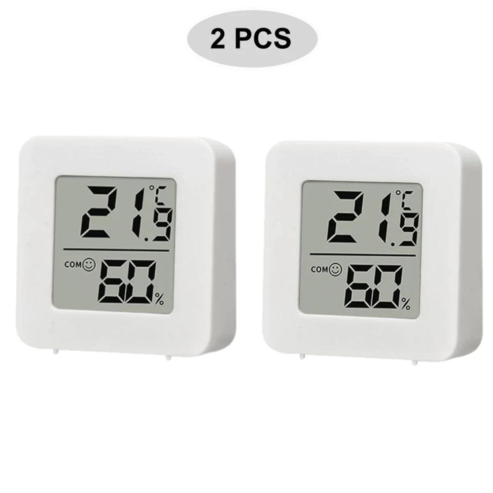 1/2/3/5PCS Mini LCD Digital Thermometer Hygrometer Indoor Room Temperature Humidity Meter Sensor Gauge Weather Station Set