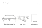 HIFI Audio Power Filter High-Power Filter Lightning Protection and Anti-interference Plug-in Power Supply