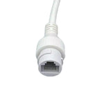 RJ45 Female Socket Network Camera Waterproof Pigtail Terminal Block 8core 1.25 Single-end Network Port Cable Tp12v Poe Connector