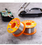 Rosin Solder Wire Tin B-1 63/37 Flux 2.0% 0.5/0.6/0.8/1.0/1.2/1.5/2.0mm Welding Soldering Iron Cord Reel ﻿