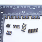 YanXi 2/5/10PCS 5A 30V Spring Compression Contact 4.25mm Pitch 2 3 4 5 6 Pin Surface Mount Battery Connector Insulator 4.75mm H
