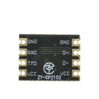 CP2102/CH340 Module USB to TTL Serial Port UART Module Brush Machine Download Bonding Wire Patch Type Sink Gold Plate