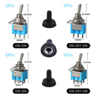 Toggle Switch ON-OFF-ON / ON-ON 3/6Pin  MTS-102 103 202 203 125V/6A 250V/3A Power Button Switch