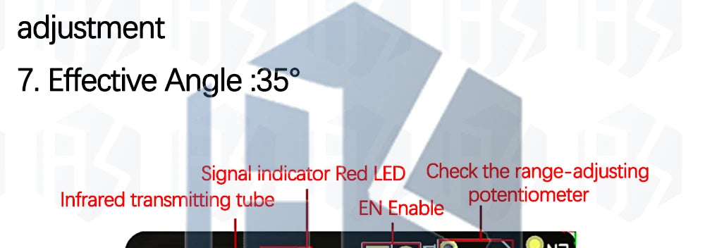 BS KY - 032 4 - pin IR Infrared Obstacle Avoidance Sensor Module - for DIY Smart Car & Robot Projects