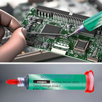 Sn99Ag0.3Cu0.7 Lead Free Solder Paste Needle Tube for PCB/BGA/SMD Soldering USB Socket Repair Tin Welding Solder Paste 20-38um