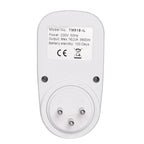 SINOTIMER Israel Plug Digital Weekly Programmable Electrical Wall Plug-in Power Socket Timer Switch Outlet Time Clock 220V