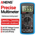 Profesional Digital Multimeter AC/DC Voltage Current Test ANENG Capacitance NCV Resistance Ohm Electrical Test Meter Tools
