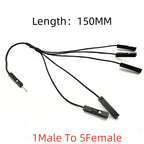1PCS Dupont 2.54 One Point Two 28AWG Male-to-Female Sub-Line Dupont Line