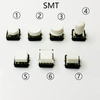 10 Sets Momentary Tactile Button 4PIN SMT/DIP 12X12mm H=9.8/9/16.8mm With Cap Tact Switch Push Button Switch Micro Key Button