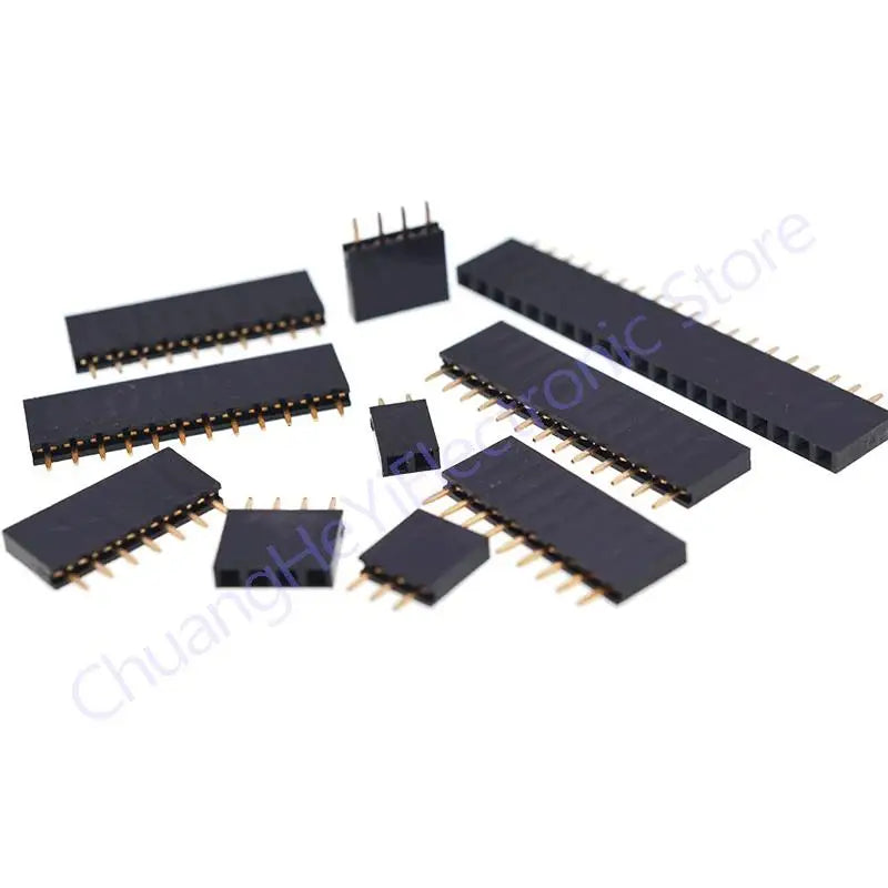 100Pcs 2.54mm 1P/2P/3P/4P/5P/6P~12P Dupont Housing Plastic Shell 1~12 Pin Dupont Connector Dupont Jumper Wire Cable Pin Header