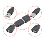 5V USB 2.0 A Male/Female Plug Power Supply Cable 2/4Pin Pigtail Wire Jack Charger Charging Cord Extension Connector DIY 0.3/1/2M