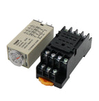 1set H3Y-4 Power On Time Delay Relay  Timer DPDT 14Pins  H3Y-4 1-60sec/ 3 Minute-60Minute  220v 110V 24V 12V