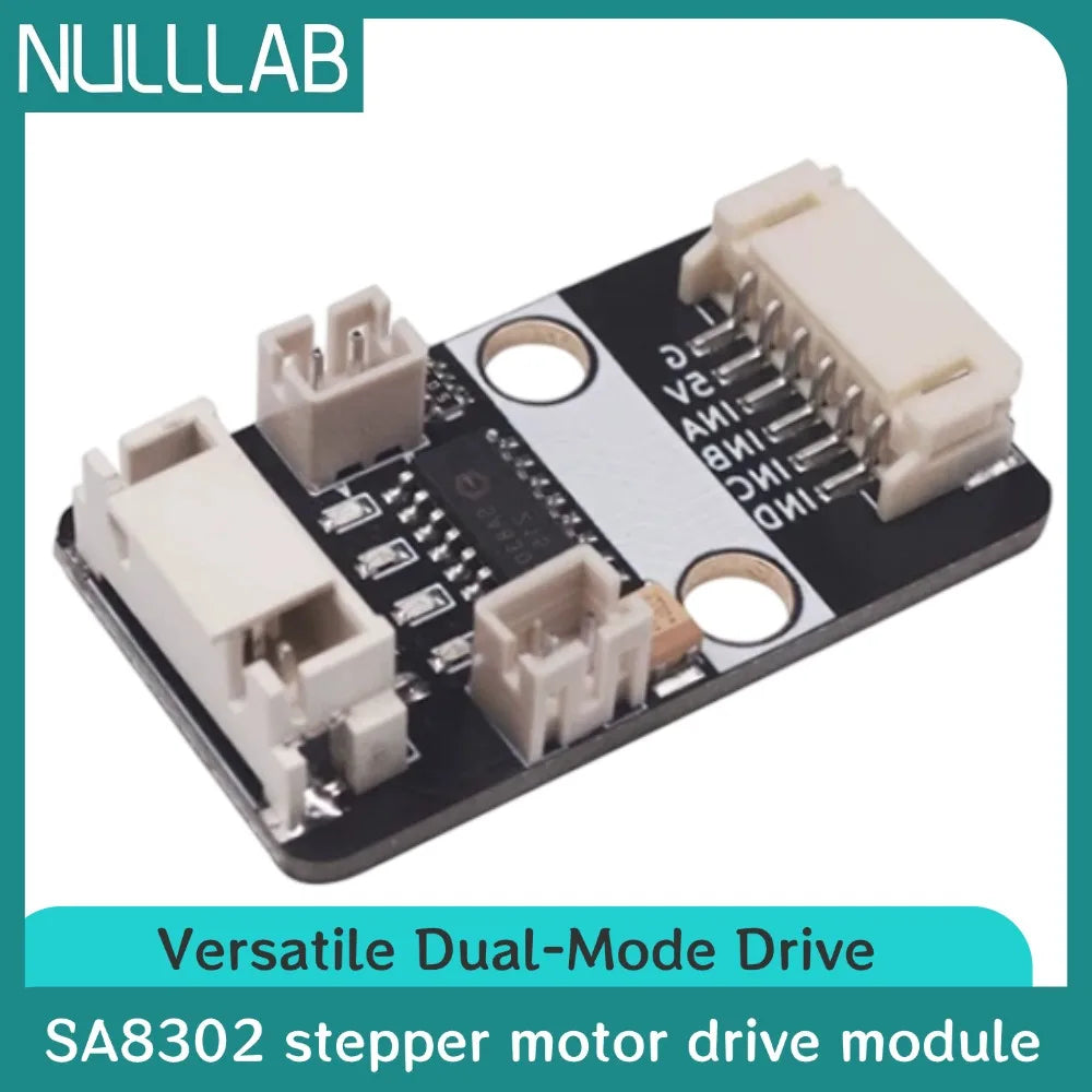 SA8302 Stepper Motor Driver Module Replace ULN2003 H-Bridge Controller for Arduino ESP32 Raspberry Pi Support 1x28BYJ-48 Stepper