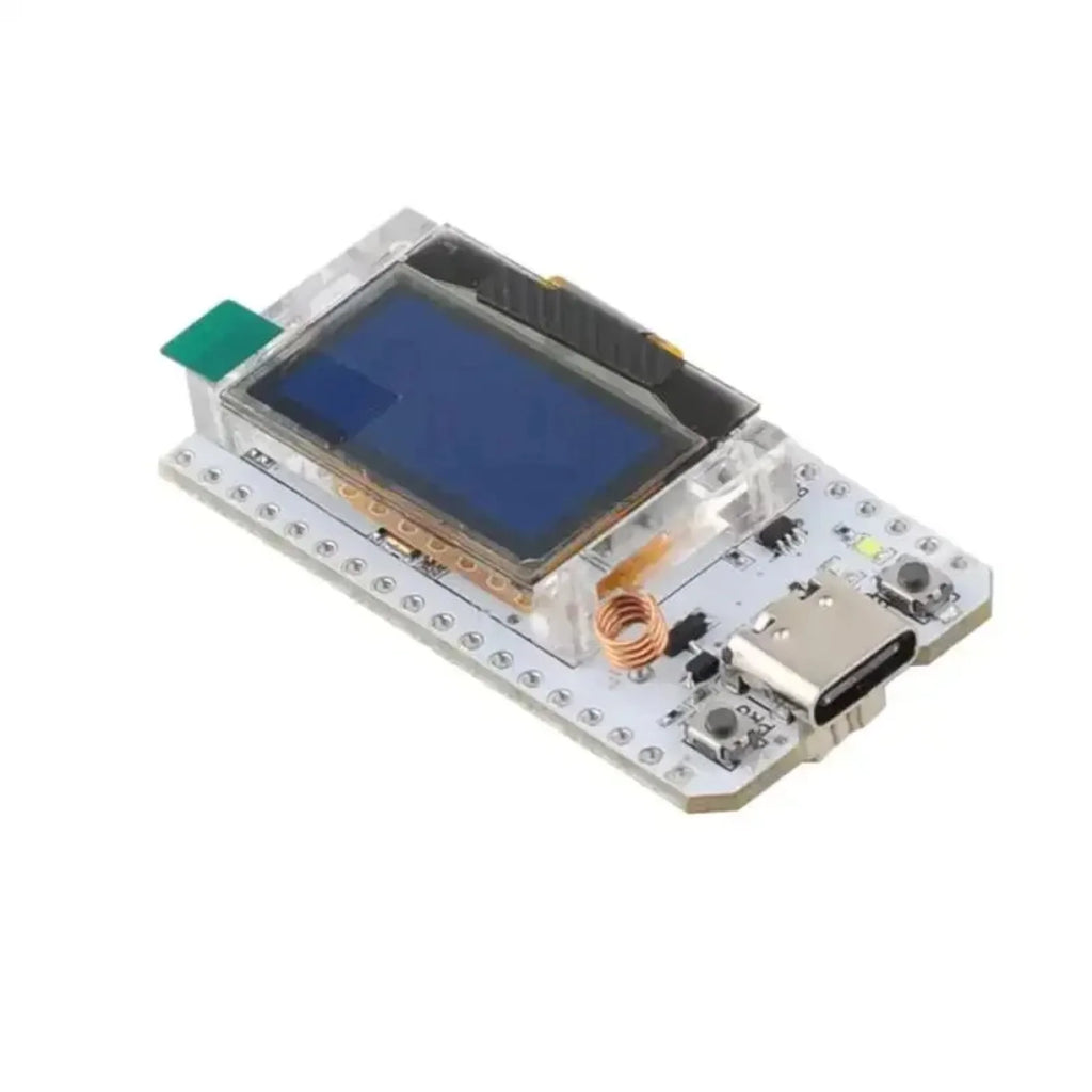 Heltec LoRa 32 V3 ESP32-S3 SX1262 WiFi IoT Development Board with 0.96 Inch OLED Display and Durable Case for Tech Enthusiasts