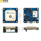 Mateksys M9N‑G4‑3100 GNSS Module, NEO‑M9N GPS with RM3100 Compass, DroneCAN CAN & MSP UART AP_Periph Peripheral for ArduPilot