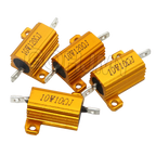 1PCS RX24 5W 10W 25W 0.01~30K Aluminum Power Metal Case Wirewound Resistor 1R 2R 5R 8R 10R 20R 100R 150R 1K 2K 5K 10K 100k Ohm