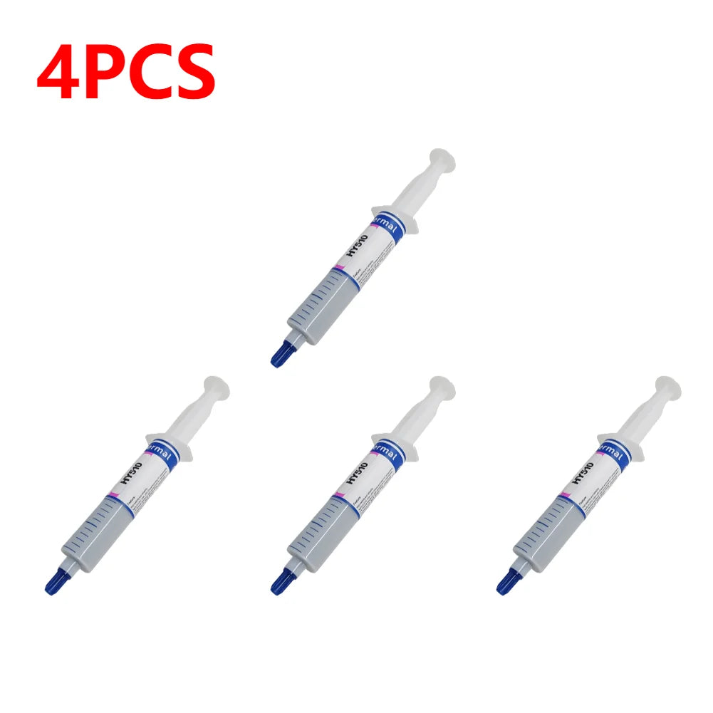 1-10PCS HY510 Thermal Conductive Compound Silicone Grease Thermal Paste for GPU CPU Chipset Cooling Grey Cooler