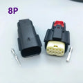 Molex 2 3 4 6 8 12 16 20 Pin Car Waterproof Connector Tail Lamp Headlight Light Socket Plug 33471-0301 For Ford BUICK Chevrolet
