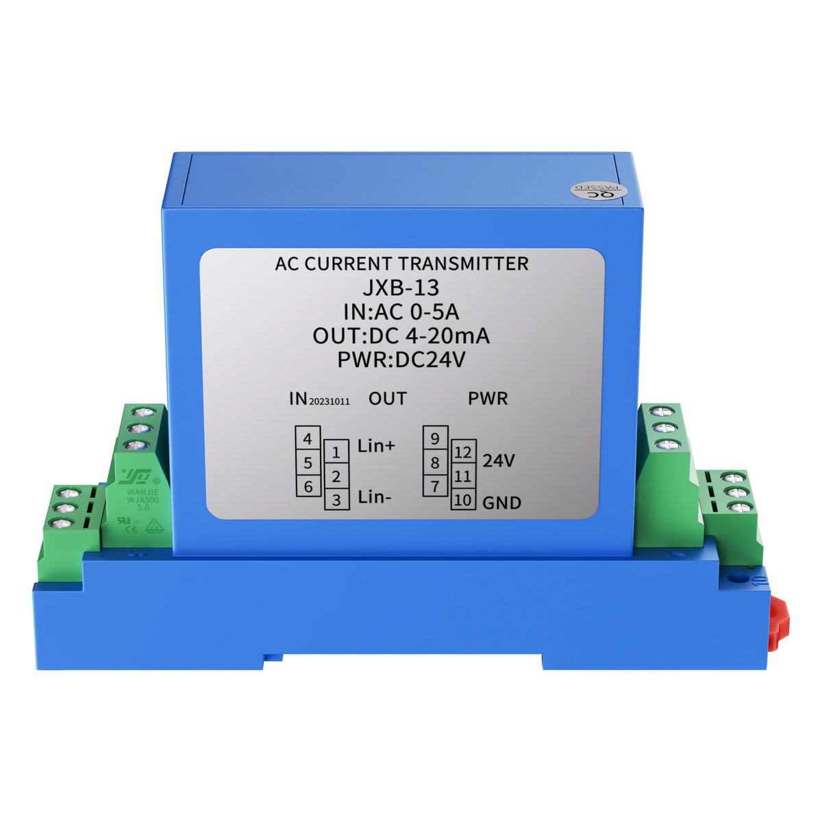 Current Sensor 0-1A 0-2A 0-5A 0-10A AC Current Transducer 4-20mA 0-10V RS485 AC DC Current Transmitter 0-5V 1-5V