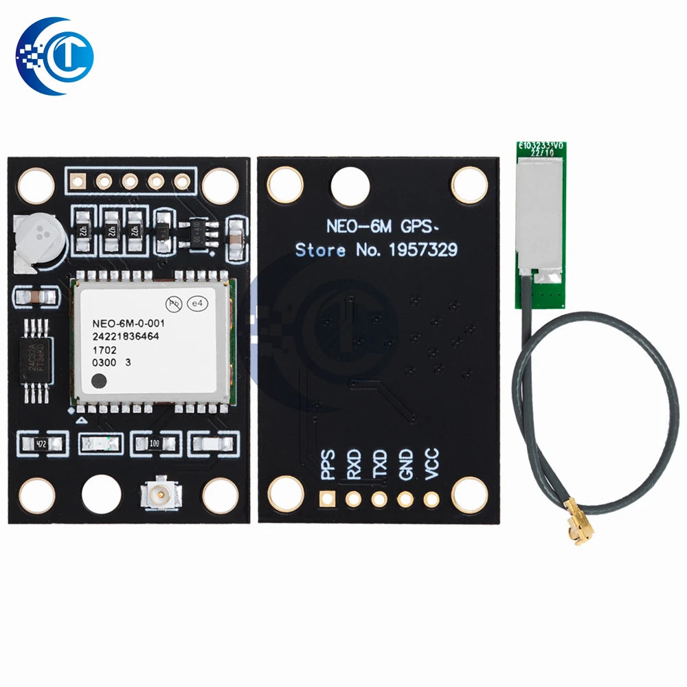 GY-NEO6MV2 NEO-6M GPS Module NEO6MV2 With Flight Control EEPROM Controller MWC APM2 APM2.5 Large Antenna For Arduino Board