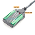 FTDI USB to RS232 RS485 RS422 TTL 3.3V 5V Serial Cable with FT232RNL Chip USB-C USB-A to COM Port Adapter Cable for Windows