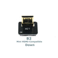 Anti-interference Ribbon FPV HDMI-Compatible Connector Flexible Flat Cable Raspberry Pi 4 Micro Mini HDMI-compatible