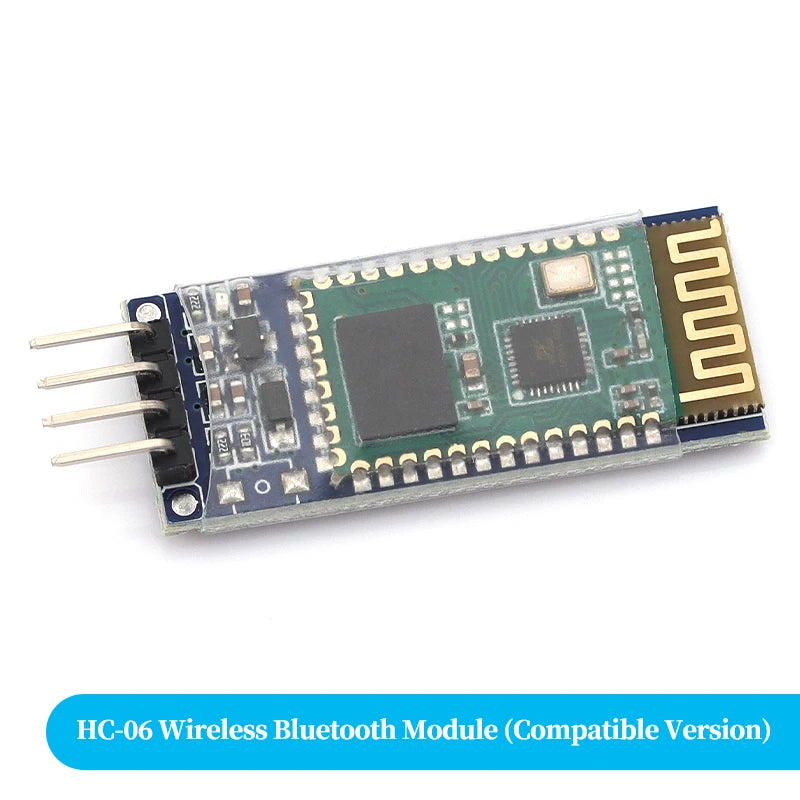 HC-05 HC-06 Master-Slave 6Pin/4Pin Anti-reverse,Integrated Bluetooth Serial Pass-Through Module,Wireless Serial For Arduino