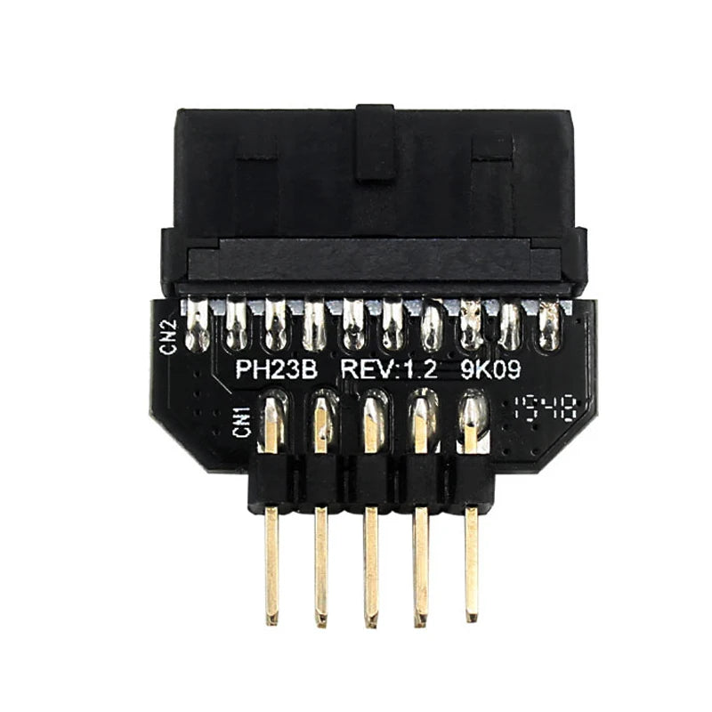 1PCS Front Panel Plug Connector USB3.0 19-pin To USB 9Pin Adapter For Motherboard