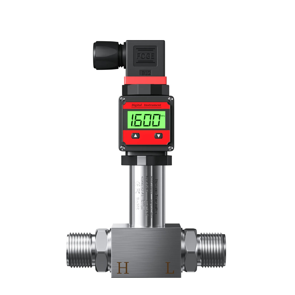 Differential Pressure Transmitter 4-20mA 0-10V RS485 Differential Pressure Sensor 0-50pa 0-100pa 0-500pa M20*1.5 Pressure Sensor