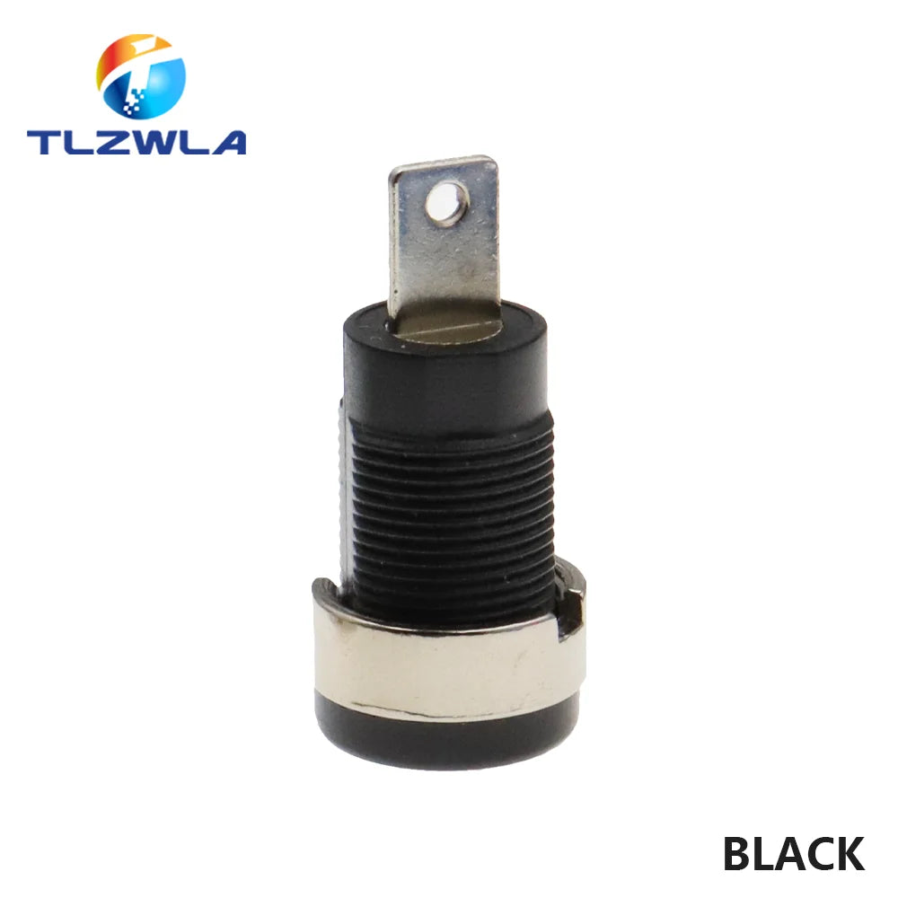 5PCS 4MM Banana Plugs Female Jack Socket Plug Wire Connector Multimeter Socket Banana head Female