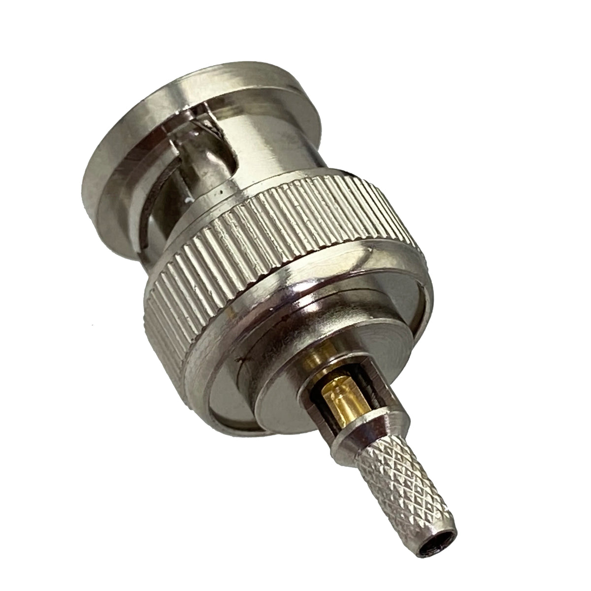 1Pcs BNC male plug window crimp RG174 LMR100 RG316 cable RF Coaxial connector 50ohm Wire Terminals