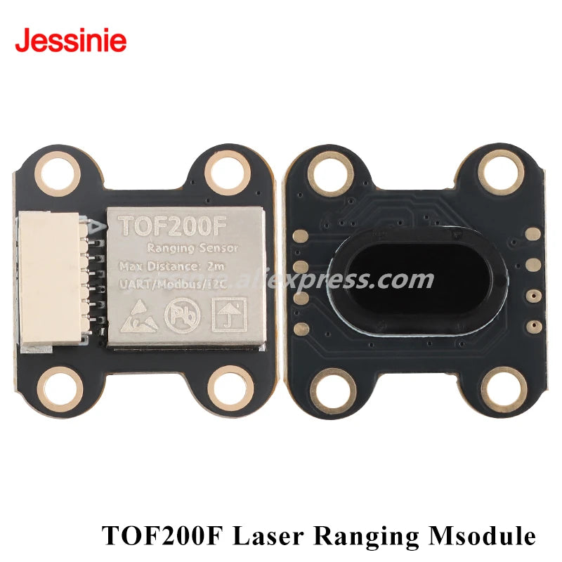 5pcs/1pc TOF050F TOF200F TOF400F Laser Infrared Distance Sensor Module VL6180 VL53L0X VL53L1X Module 50CM 2M 4M Serial Port IIC