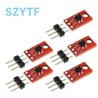 1-10pcs QRE1113 IR LED Infrared Reflection Sensor Module Capacitor Discharge Circuit Breaker Board DC 3.3 -5V