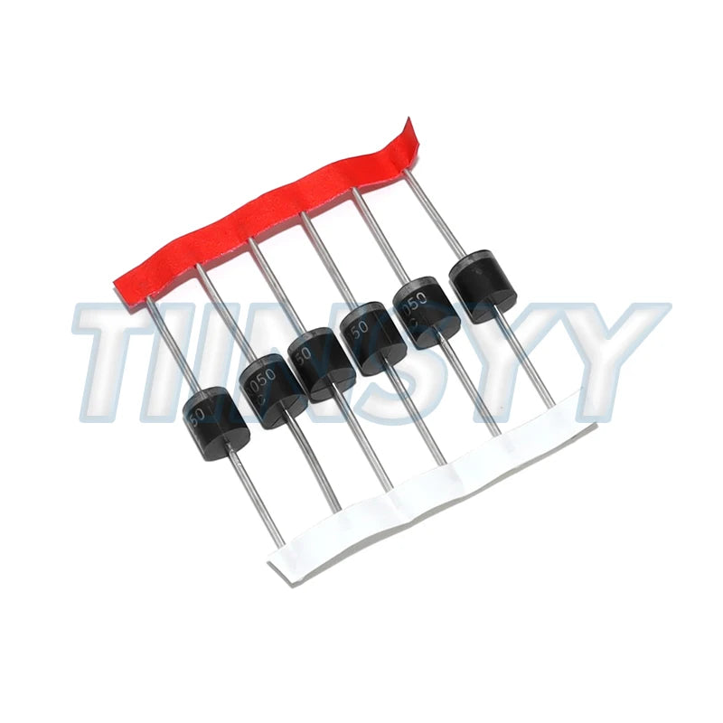 6PCS 30SQ050 Schottky Diode 30A 50V Axial for Solar Panel Parallel Reflow Protection