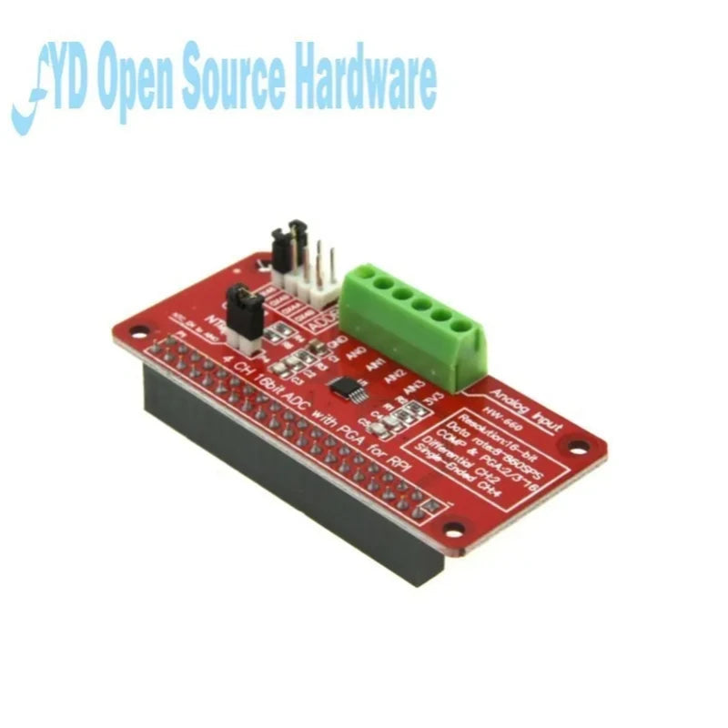 1pcs 3.3V ADS1115 ADC Module for Raspberry Pi 3/2 / B + / I2C RPI ADS1115 ADC Analog to Digital Converter