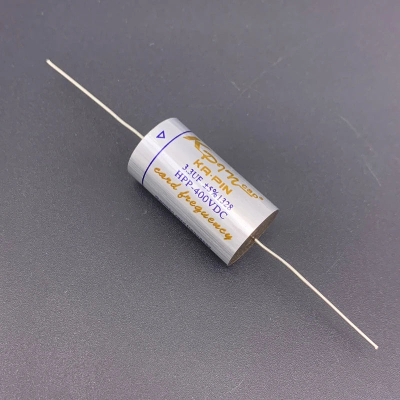 4pcs Wire drawn Silver MKP capacitor non-polar frequency divider capacitor 0.1uf 3.3uf 4.7uf 5.6uf 6.8uf~47uf