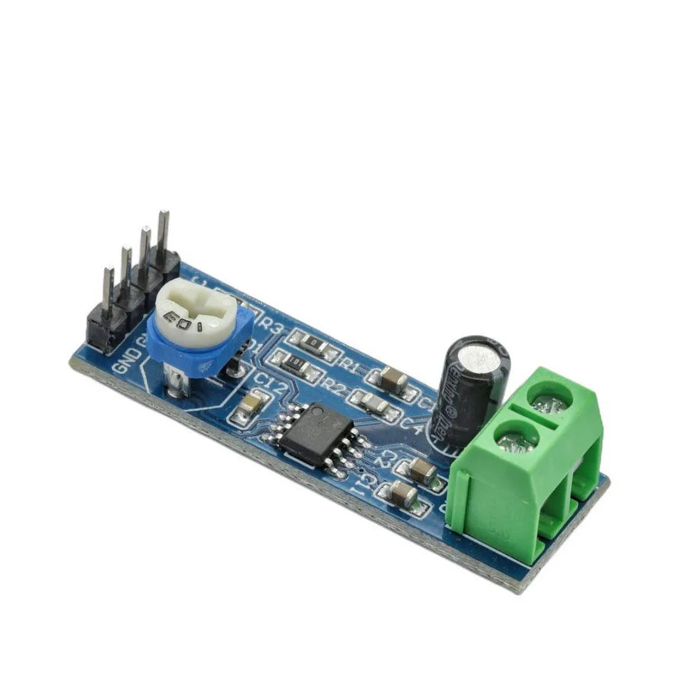 1/5/10/20pcs LM386 Audio Power Amplifier Module 200 Times Gain Amplifier Board Mono Power Amplifier 5V-12V Input