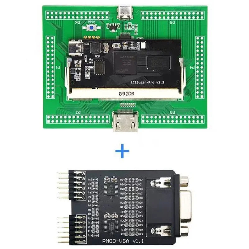 iCESugar-Pro FPGA Development-Board Lattice ECP5 LFE5U FPGA RISC-V Linux SODIMM Module