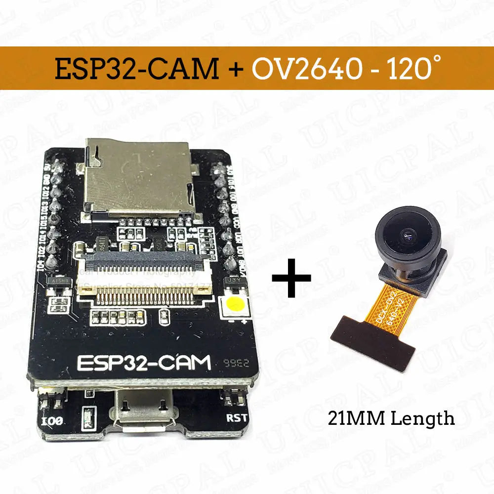 Original ESP32-CAM Camera Module Kit 2.4 GHz WiFi Bluetooth 8MB PSRAM OV2640 Camera Module 66 120 160 Degree 850nm Night Vision