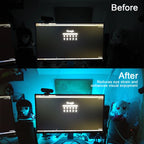 Smart 2IN1 USB LED Strip Lights RGB 5050 Remote Control Kit Flexible Ribbon LED Diode Tape Self-adhesive for TV Backlight