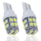 2/10 T10 1206 20SMD 20 Led White Car Wedge Light W5W 194 168 Auto Vehicle License Plate Clearance Lamp Reading Truck Bulb DC 12V