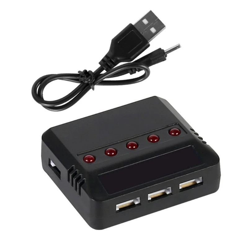 3.7V Lipo  4 in 1 / 5 in 1USB Charger for E010 H31  X4 Syma X5SW X5C X5HW