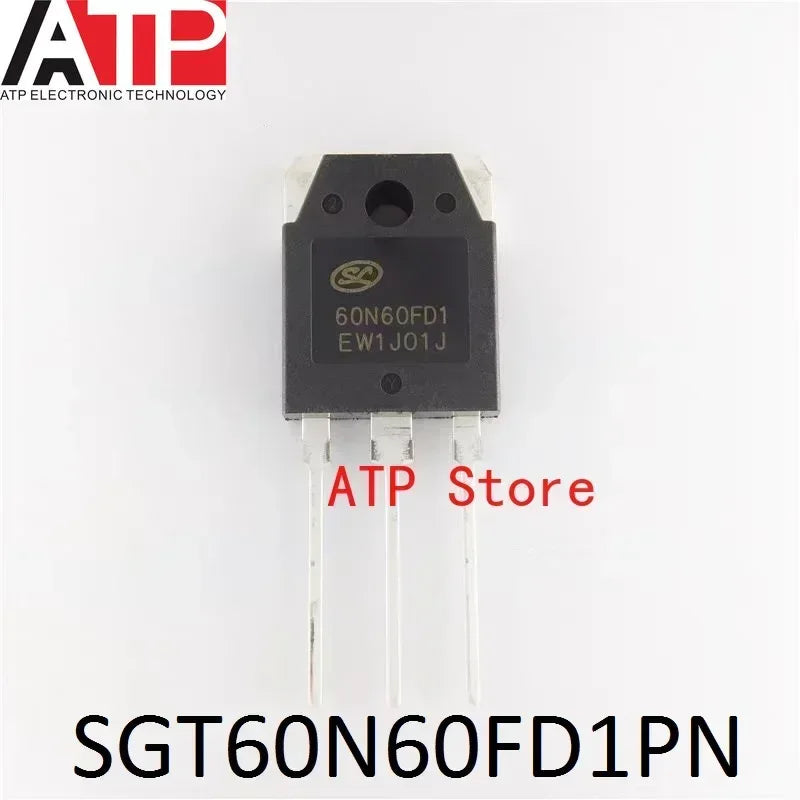 10-30PCS 100% New Original SGT60N60FD1PN 60N60FD1 TO-3P 60N60 IGBT Transistors 60A 600V In Stock
