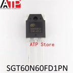 10-30PCS 100% New Original SGT60N60FD1PN 60N60FD1 TO-3P 60N60 IGBT Transistors 60A 600V In Stock