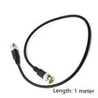 10pcs BNC RCA Male Female to BNC RCA male Female Adapter Plug Coax Cable Video audio wire Converter Connector for CCTV Camera