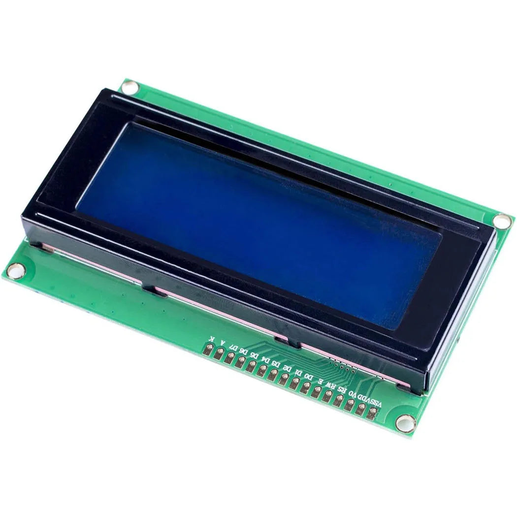 2004 LCD Screen Display Module 2004A 20x4 White Character Blue Backlight DC 5V