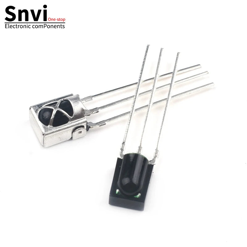 Snvi 5PCS Universal IR Infrared Receiver VS1838B CHQB HS0038 TL1838 VS1838 1838 HX1838 VS0038 Remote Receiver Tube