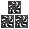 Thermalright TL-S12 120mm HALO Cooling Fan 5V 3PIN ARGB Fan pc gamer 360° exquisite light effect computer Case Fan ventilador