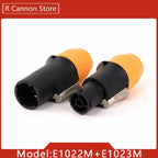 10pcs New 3Pins Waterproof Locking Male Cable Plug Female Chassis NAC3MPX or NAC3MX-W + NAC3FPX + Powercon Connector NAC3FX-W